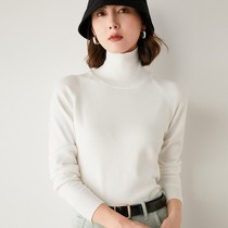 Turtleneck Sweater Womens 2021 Autumn and Winter Korean base shirt Loose Long Sleeve Top New Knitwear Women Cross-Border