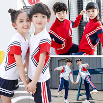 Cotton primary school clothing kindergarten Garden clothes class clothes spring and autumn three-piece suit sports Opening Ceremony clothing
