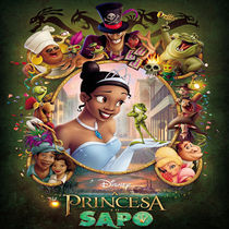 Cantonese Animation The Princess and the Frog Single Disc DVD