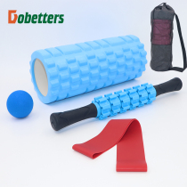 45CM extended foam shaft muscle relaxation massage roller fitness yoga Post roller Mace Pilates