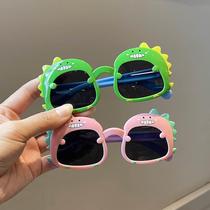 UK Next Like childrens sunglasses anti-UV cartoon dinosaur boy girl sunglasses