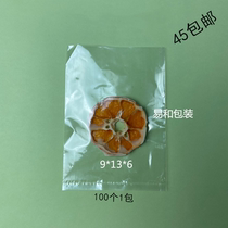 Brand new PE flat pocket 9*13*6 high pressure transparent plastic bag body bag food bag storage dust bag 100