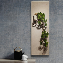 Creative tea room study new Chinese Zen Wall Wall Wall decoration pine wall wall decoration pendant