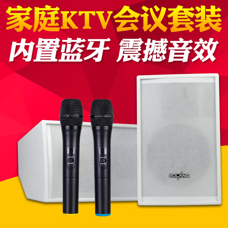  154 38 Family KTV Sound Set Conference Sound Box Set System Professional Card Pack Wedding 