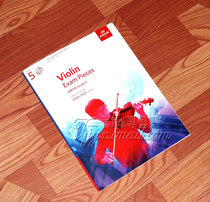 2020-2023 Emperors violin test grade 5 Grade 5 with steel accompaniment score CD English version