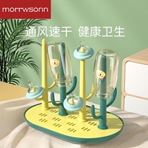 Baby bottle drain rack drying rack milk bottle dry filter holder baby bottle box storage box storage rack