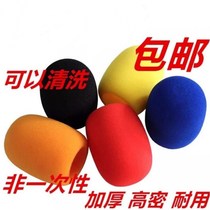 Wireless microphone sponge cover microphone headgear wired Mecca thick anti-spray cotton universal sound-absorbing cotton microphone cover new