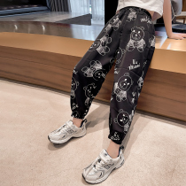 Girls pants summer anti-mosquito pants new childrens foreign style womens summer pants