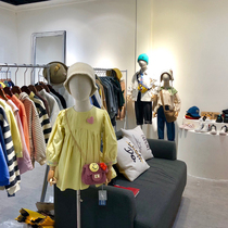 Clothing store childrens model props half-body childrens clothing store window display model frame cloth dummy iron base