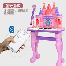 Beifenle multi-function electronic piano baby Infant children beginner music toy with microphone year-old gift