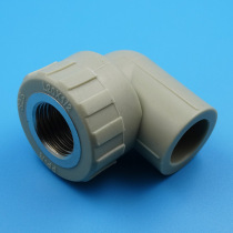 PPR inner wire elbow gray ppr with wire elbow boutique Engineering home decoration plumbing fittings L20 * 1 2F