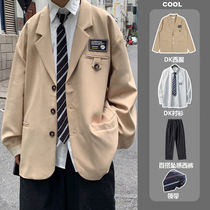 New spring and autumn dk uniform boy suit suit jacket three-piece jk boys handsome abstinence suit suit class