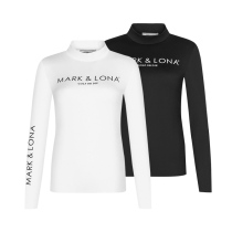 New autumn and winter golf clothing womens long sleeve T-shirt polo shirt outdoor sports slim quick-drying warm base coat