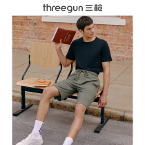 Three-gun home pants mens numbness dry and breathable spring and summer mens sleep pants speed dry outwear sports casual shorts