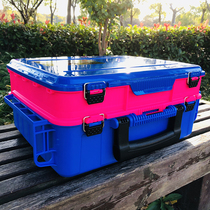 MEIHO Mingbang Luya fishing box bait box 3070 3078 3080 double layer toolbox 7070 accessories box Japan