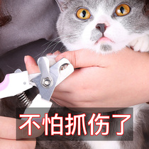 Cat nail clipper Pet nail clipper Dog nail clipper artifact Novice special cat claw Rabbit cat nail clipper supplies