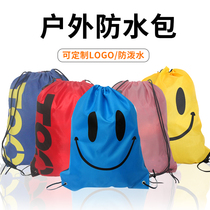 Drawstring pocket Swimsuit storage bag waterproof bag Beach bag travel bag mens and womens backpack canvas bag Swimming equipment customization