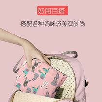 Breast pump storage bag Diaper bag Baby diapers Diapers Milk powder bottle Out portable clothes diaper bag