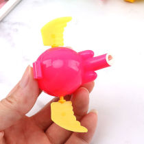 Childrens whistle creative cartoon flying bird small toy bird model rotating whistle color scanning code small gift