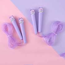 Net Red Purple Star Rabbit Jump Rope Adjustable Children Students Special Girls Training Exam Fitness Exercise Weight Loss Rope