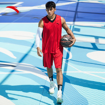 Anpedal Hygroscopic Speed Dry Tech) Basketball Suit Mens 2022 Summer Jersey Jersey Ball Pants Vest Sleeveless Mens Game