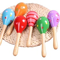 Baby early education sand hammer music percussion toy sand ball children Orff instrument baby toy rustle