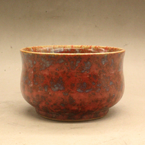 Song Ge kiln kiln change flower glaze small incense burner antique porcelain antique antique porcelain porch ornaments collection