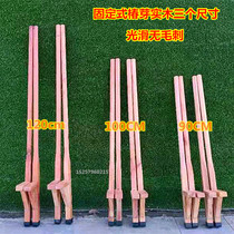 Stilts children solid wood tradition on stilts Kindergarten long handle wooden folk outdoor games non-slip high stilts