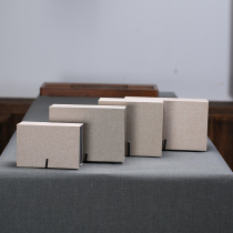 Fabric brocade box double cup one pot two cups one pot four cups lid cup tea set packaging box linen packaging box customization