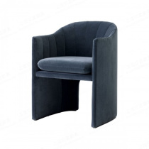 Nordic Fabric Single-Person Sofa Chair Simple Modern Light Luxury Red in Creative Leisure Chair Designer Reception Chair