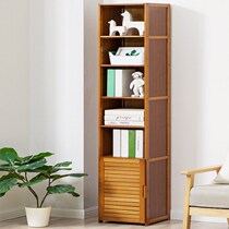 Bookshelf shelf small cabinet storage rack simple and simple floor-to-ceiling living room dormitory students