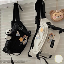 Satchel Mens Day Family Chest Bag Backpack Single Shoulder Bag bag Damp Purse Small Bag Summer Skew Cross-Bag minimalist Shoulder Bag Canvas