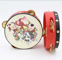 Ethnic childrens hands rattle the bells and baby garden dance Suzuki drummer and drummer and beat the percussion instrumental toy hand clapping the drums