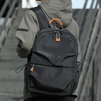 Shoulder bag 2021 new male simple large capacity computer light backpack trend student schoolbag travel Tide brand