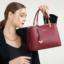 Mom packed red marriage bag high-sense wedding bag fashion middle-aged lady bag grandmother-in-law bag wedding bag