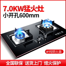 600 small size hole Mrs Good wife gas stove double stove Household natural gas fire stove HONENG fire energy B