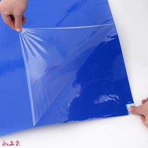 Adhesive dust pad tearable household door pedal dust-free workshop room sole mat dust pad blue 26*45