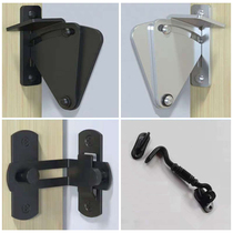 Barn door door lock Barn door lock Barn door lock Barn door Hardware accessories Indoor push-pull sliding door latch lock