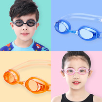 British hair goggles y570af myopia professional children waterproof fog men and women Adult Small frame competition training swimming glasses