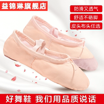 Dance shoes children Womens soft bottom practice adult body shape classical dancing cat claw male white girl ballet shoes