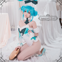 (Love empty girl)Spot VOCALOID Hatsune miku miku white bunny cos anime hand-made clothing