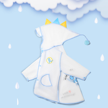 Childrens Raincoat Boy waterproof girl kindergarten poncho boy boy transparent bucket baby body cute