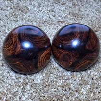 Hainan Huanghua pear purple oil pear old material x face face eye old material wooden health ball handball sunken fitness ball