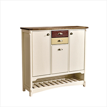 F03 shoe cabinet full log environmental protection water-based paint economical and practical