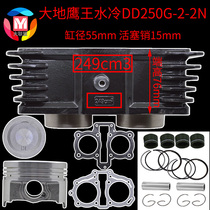 Earth Eagle King cylinder DD250G-2N water-cooled piston ring DD250G-2 Western style 249cm3