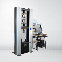 WDW-100 microcomputer controlled electronic tensile testing machine 10 tons tensile compression testing machine debugging