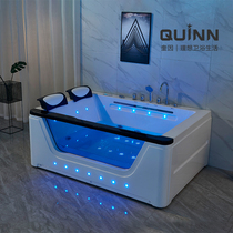 Quinn Single Couple Luxury Waterfall Jacuzzi Acrylic Hotel Household Thermostat