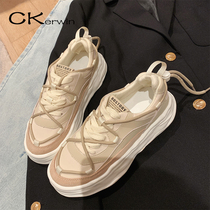 Small ckerwin shoes to the eye always in a moment ~ retro leisure sports father XIE female tide Joker tie