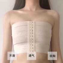 Corset underwear Chest adjustment clothing Body Corset flat thin section shock-proof chest corset vest shock-proof