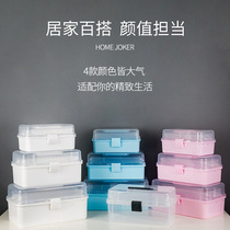 Household multifunctional storage box medicine box three-layer portable plastic storage box storage box children medicine box tool box